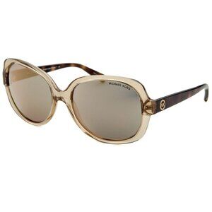 NWT Michael Kors Isle of Skye Beige/Brown Gradient Polarized Sunglasses